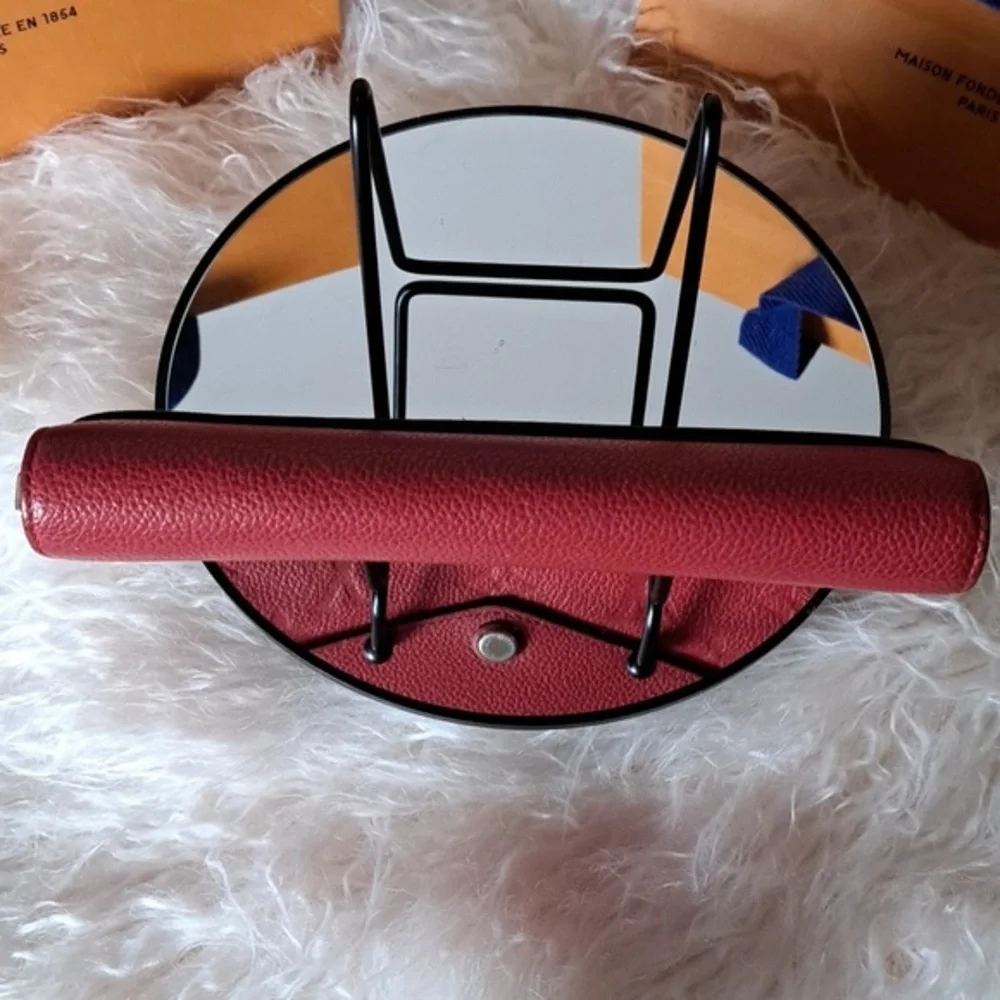 Louis Vuitton Empreinte Curieuse Red Wallet EUC